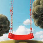 נדנדה לילדים לגינה או בבית