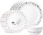 סט Corelle דגם Hello Kitty 12 חלקים