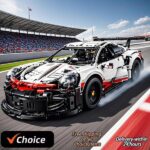 סט בניית מכונית 911 RSR עם שלט