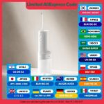 סילון מים חשמלי נייד לניקוי שיניים