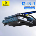 עמדת דוקינג 12 עם תמיכה ב-3 מסכים