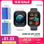 שעון חכם KUMI U6 עם GPS
