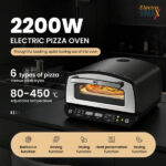 תנור פיצה חשמלי 2,200W Electo Max
