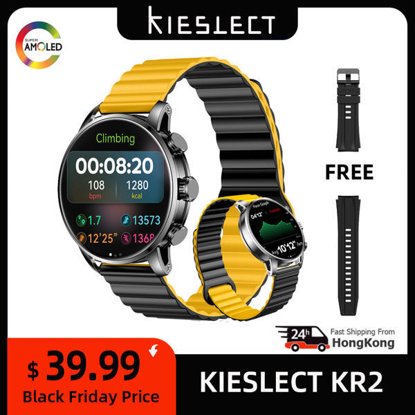 שעון חכם Kieslect KR2 עם מסך AMOLED