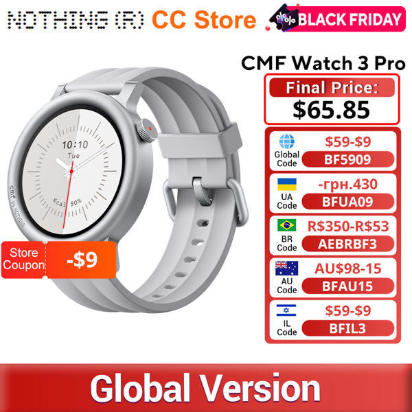 שעון חכם CMF Watch 3 Pro חדש