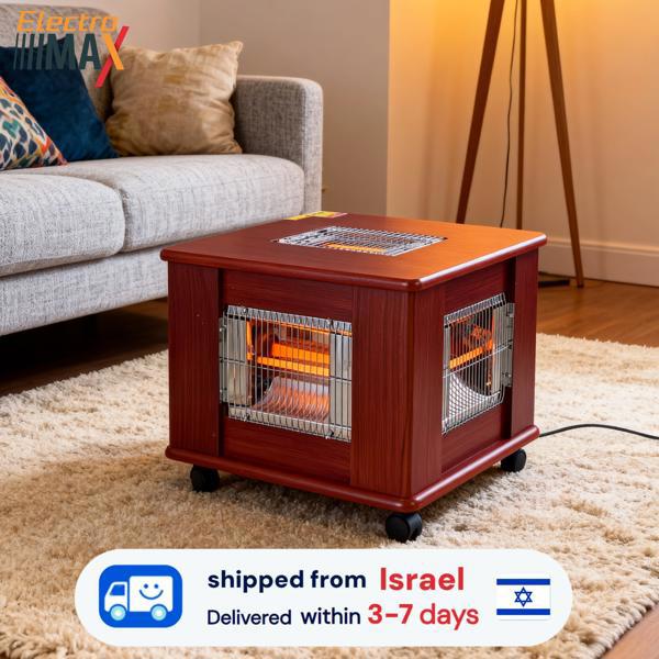 תנור ספירלה בעיצוב וינטאז' על גלגלים