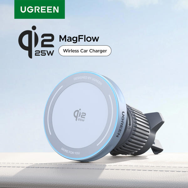 מטען אלחוטי מגנטי לרכב UGREEN Qi2