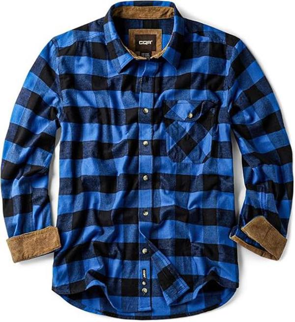 חולצת פלנל שרוול ארוך CQR