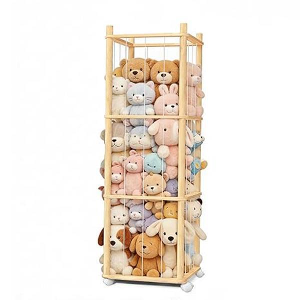 ארגונית לבובות וצעצועים לחדר ילדים