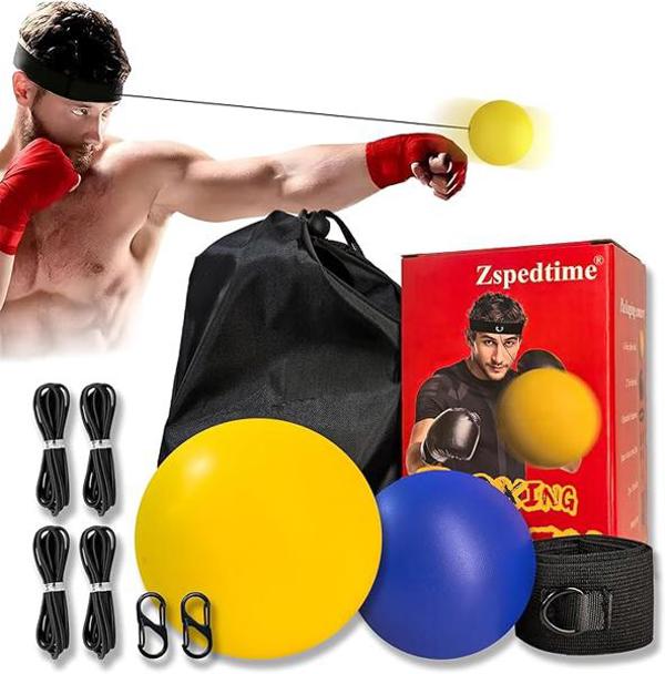 סט כדור רפלקס לאגרוף לאימון אישי