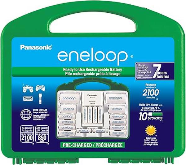 סוללה נטענת Eneloop קיבולת גבוהה