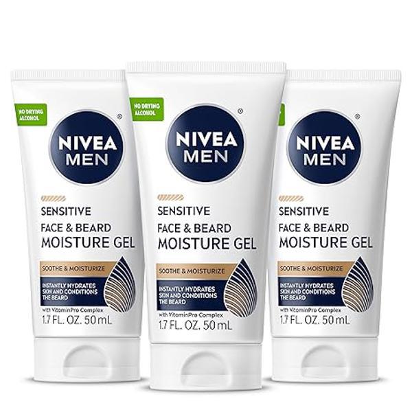 ג'ל לחות לפנים ולזקן NIVEA MEN