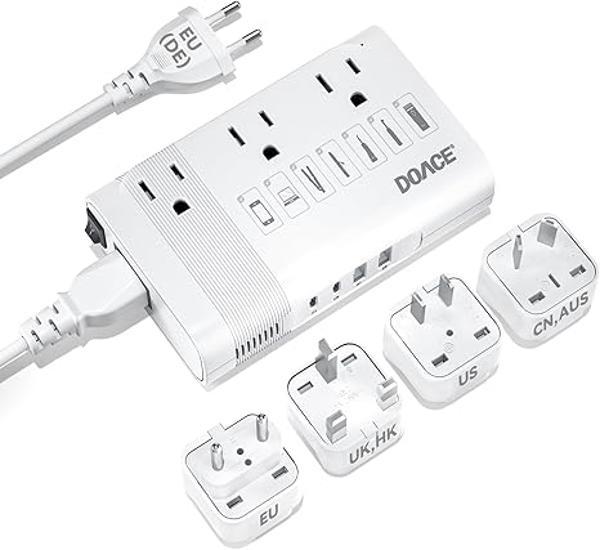 ממיר מתח 350W עם יציאות USB