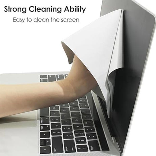 מטלית מיקרופייבר לניקוי מסך MacBook