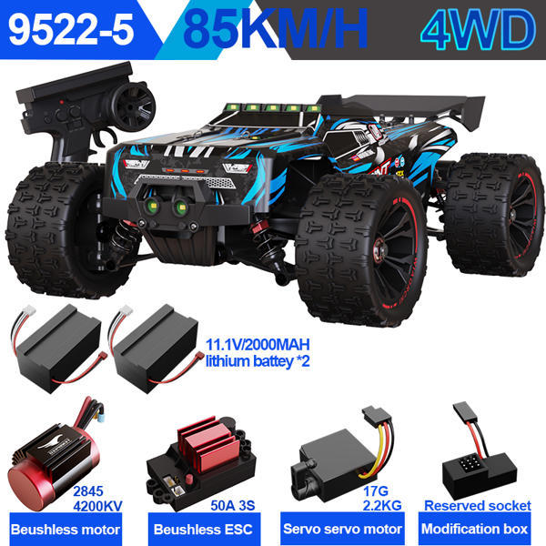מכונית שלט מהירה 85 קמ"ש 9522 PRO
