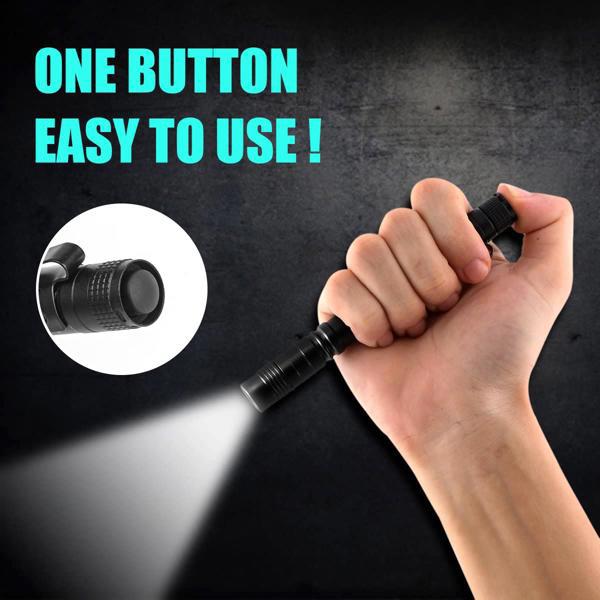 פנס LED טקטי קומפקטי עמיד למים