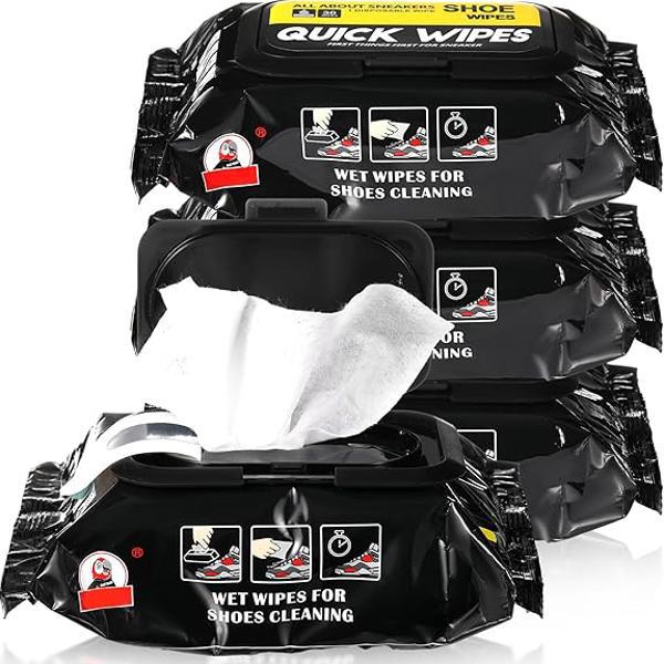 מגבון לח מובן לניקוי נעליים