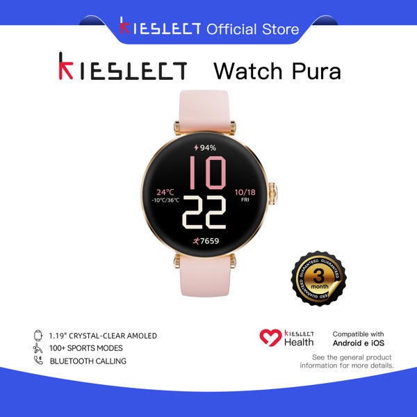 שעון חכם Kieslect Pura עם מסך AMOLED