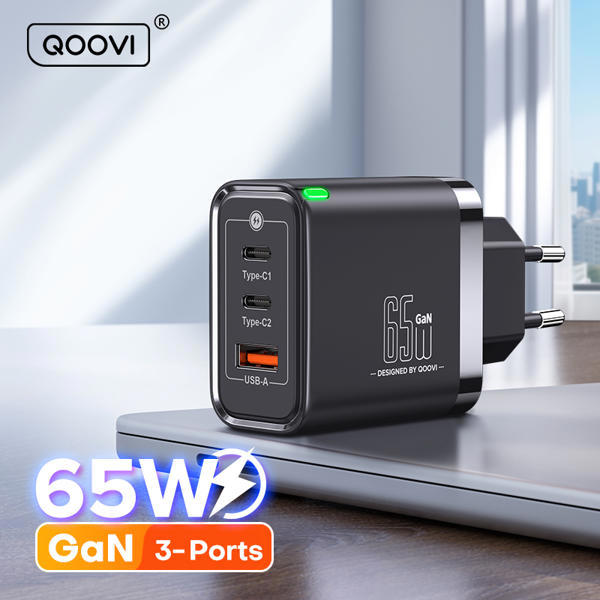 מטען קיר מהיר 45W טכנולוגיית GaN