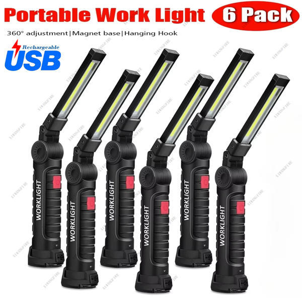 מנורת עבודה מתקפלת עם מגנט USB