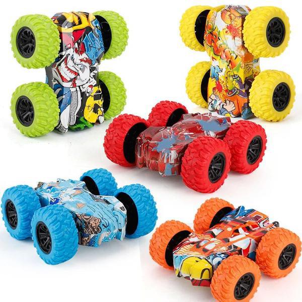 מכונית פעלולים דו צדדית לילדים