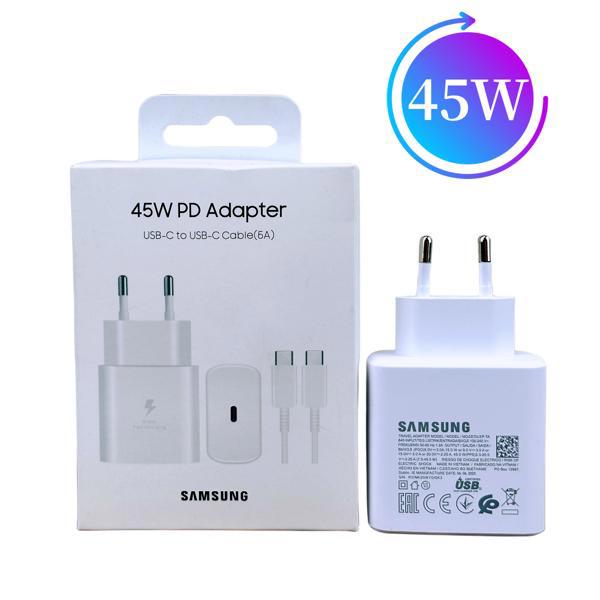 מטען סמסונג מקורי 45W עם כבל 1 מטר