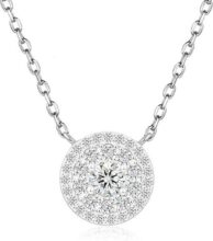 שרשרת Moissanite בוהקת ואופנתית