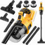 שואב אבק נייד עם סוללת DeWalt