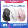 עכבר ארגונומי Logitech Lift עם גלילה חכמה