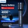 פנס עוצמתי Philips SFL8168 עם סוללה