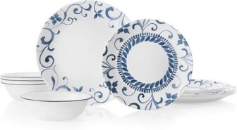 סט ממשק מסעדה Corelle דגם Artemis 12 חלקים