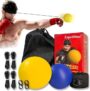 סט כדור רפלקס לאגרוף לאימון אישי