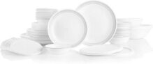 סט כלים Corelle דגם Mystic Gray 78 חלקים