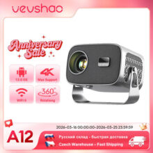 מקרן חכם VEVSHAO A12 עם