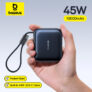 מטען נייד פיקוגו 10,000mAh 45W
