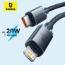 כבל טעינה מהיר 20W לאייפון Baseus