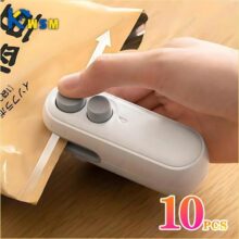 מכשיר סגירה חוזרת לשקיות ואוכל