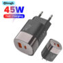 מטען קיר מהיר 45W עם USB Type-C