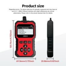 סורק OBD2 מקצועי לקריאת קודי תקלות