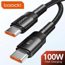 כבל טעינה 100W Toocki לאייפון ולפטופים