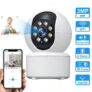 מצלמת WiFi חכמה 2K עם סיבוב 360°
