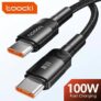 כבל טעינה מהיר 100W של Toocki