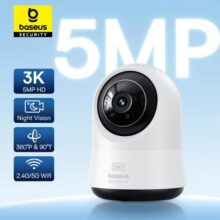 מצלמת אבטחה Baseus 5MP עם חיבור WiFi