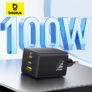 מטען קיר מהיר Baseus GaN 100W