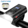 פנס LED לאופניים עם טעינת USB