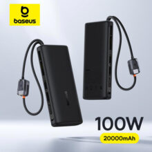 מטען נייד 100W עם סוללת 20,000mAh