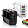 מטען מהיר 4 יציאות USB Quick Charge