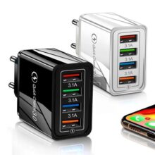 מטען מהיר 4 יציאות USB Quick Charge